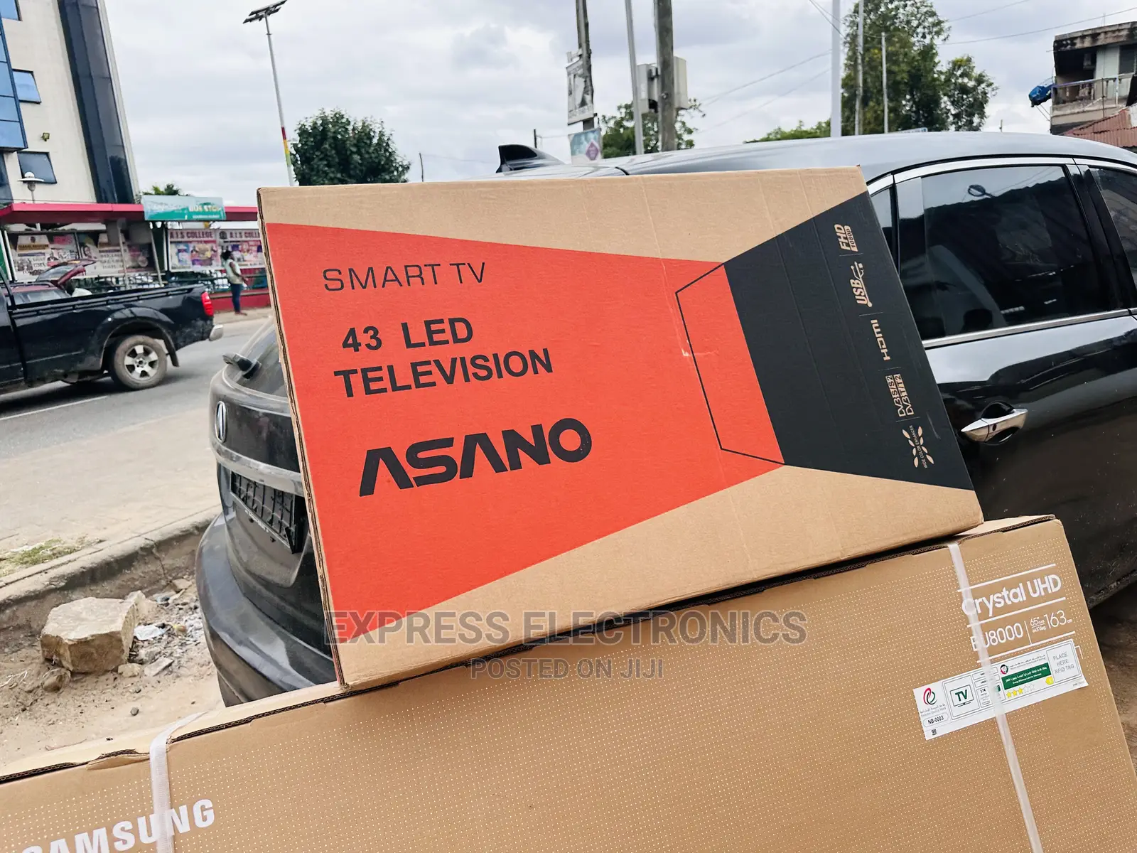 Asano Satellite Inbuilt Decoder Smart 43”Tv