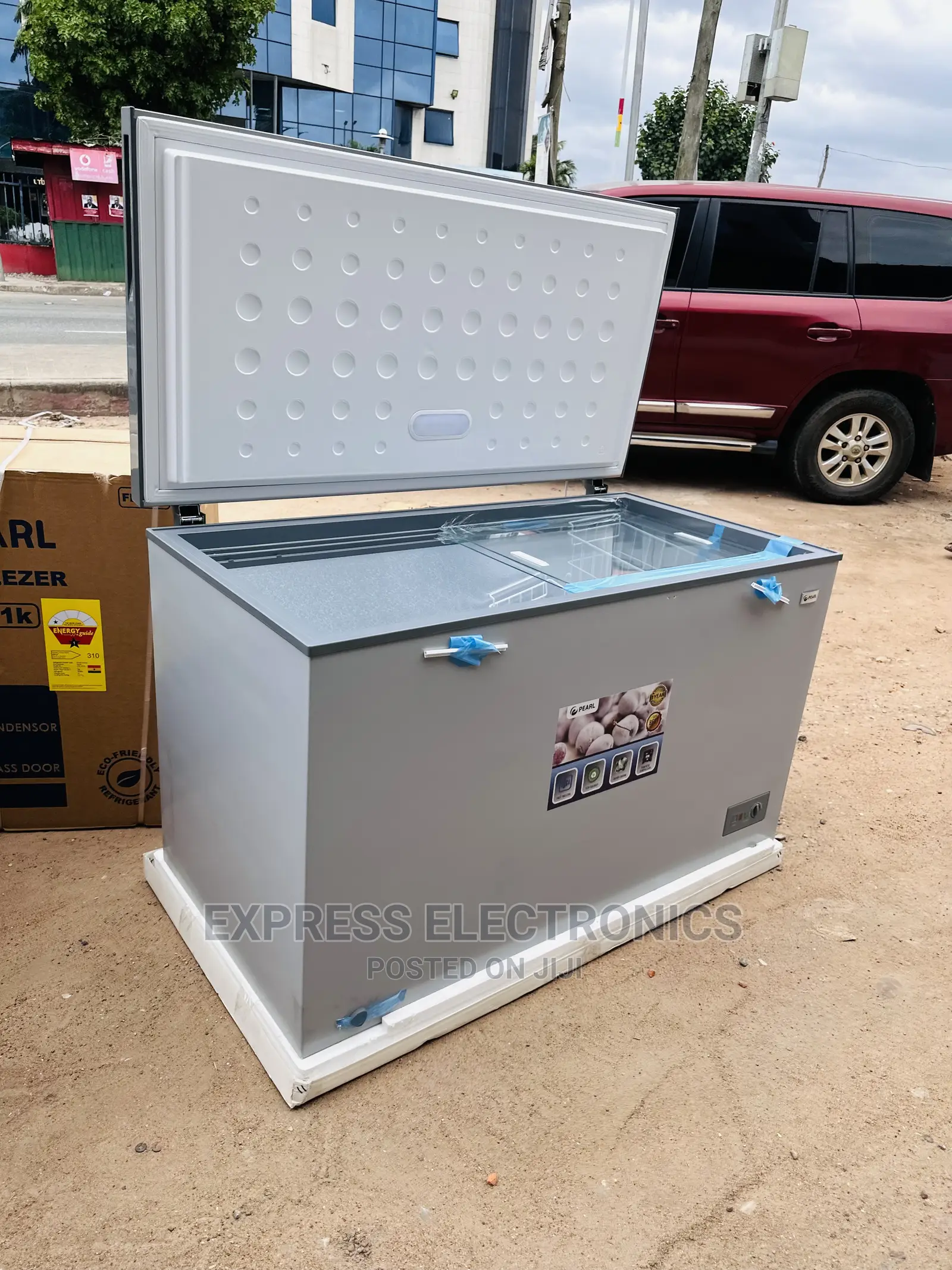 Adjustable Temperature Pcf—460 Pearl Chest Freezer 1door