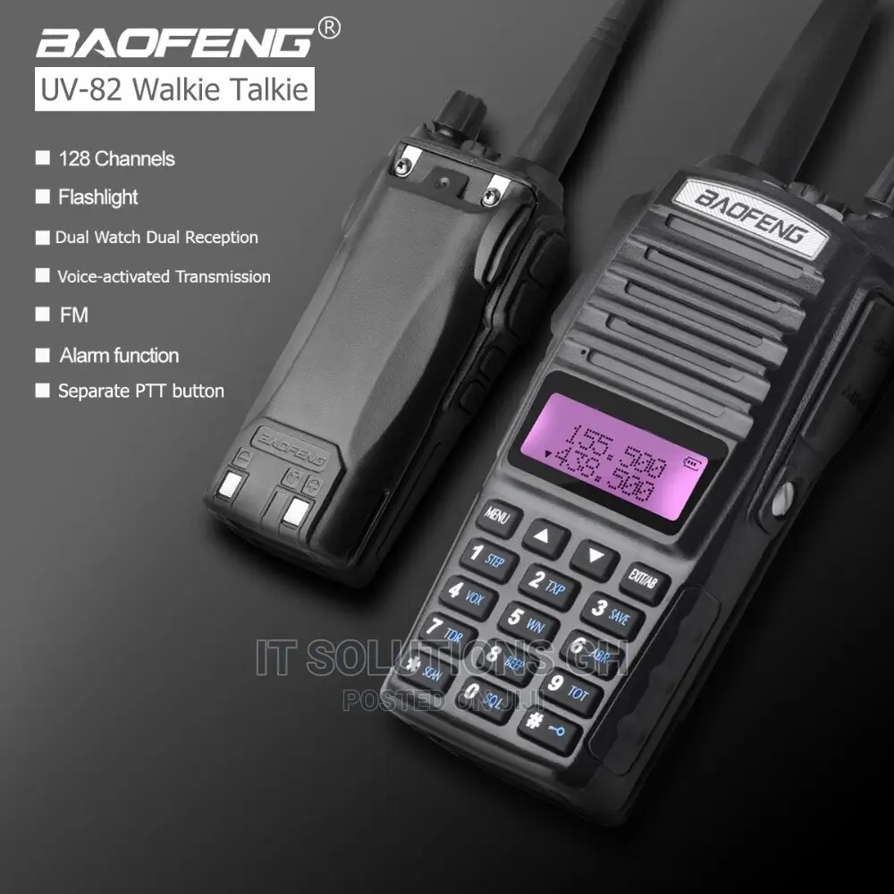 BAOFENG UV-82 Plus 8W Portable Two Way Amateur CB Ham Radio+