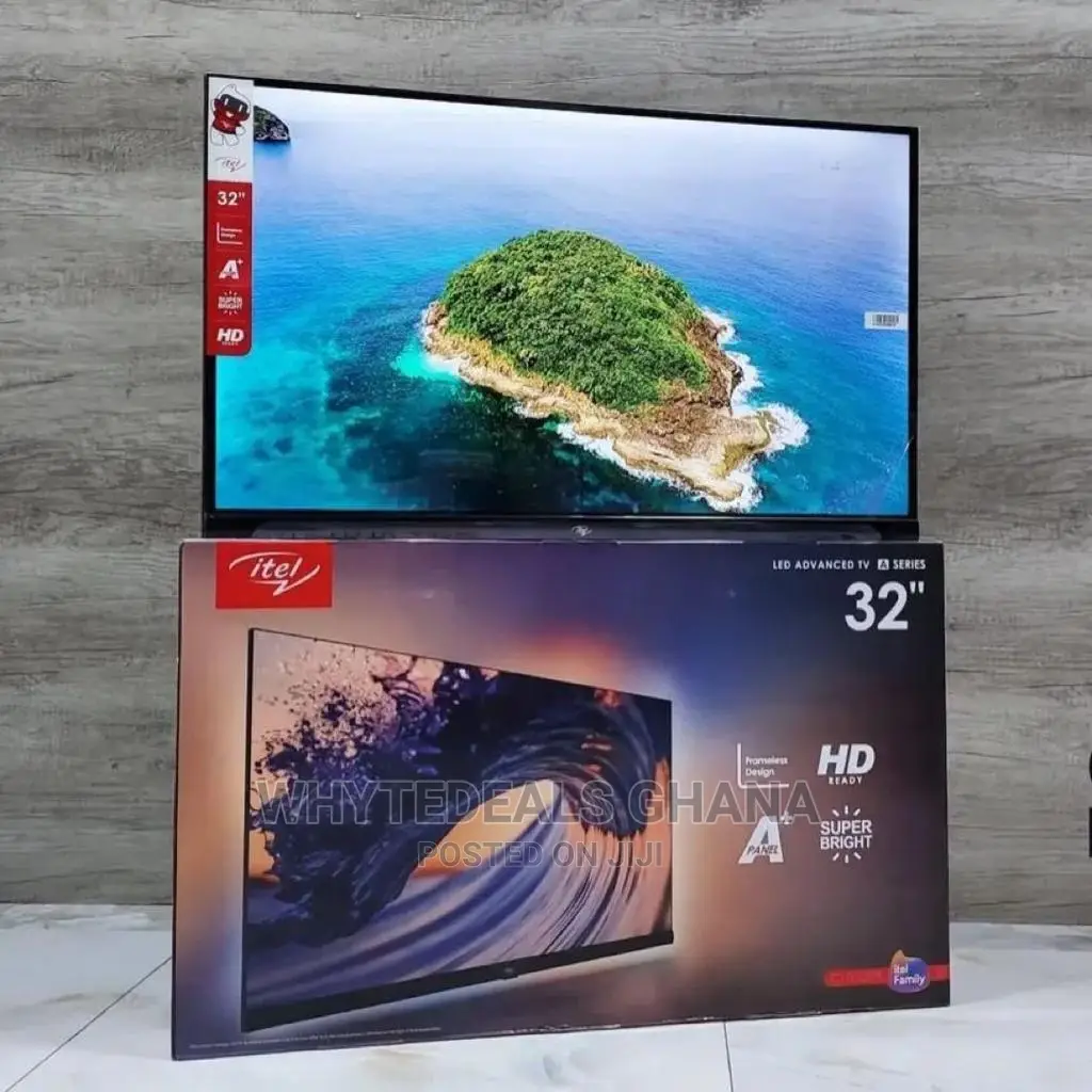 Itel 32 Inch Full HD Satellite LED TV Free Wall Mount 2024