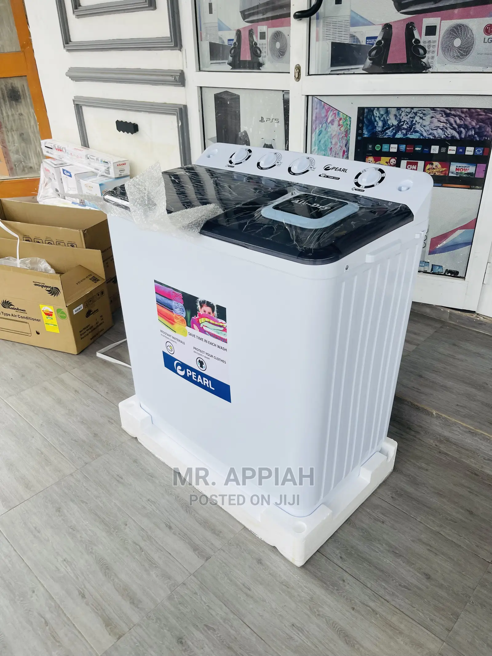 Unique 12kg Pearl Washing Machine at Best Price(White ), 