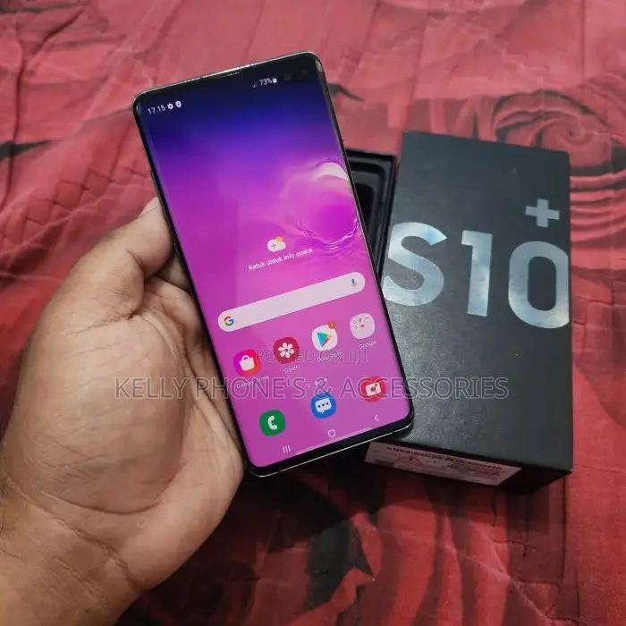 New Samsung Galaxy S10 Plus 128 GB Black