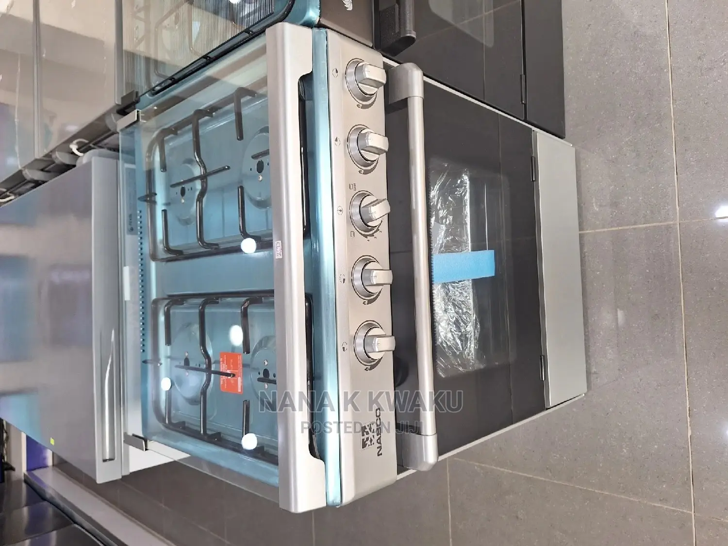 New_nasco 60mx60m Gas Cooker With Oven Grill