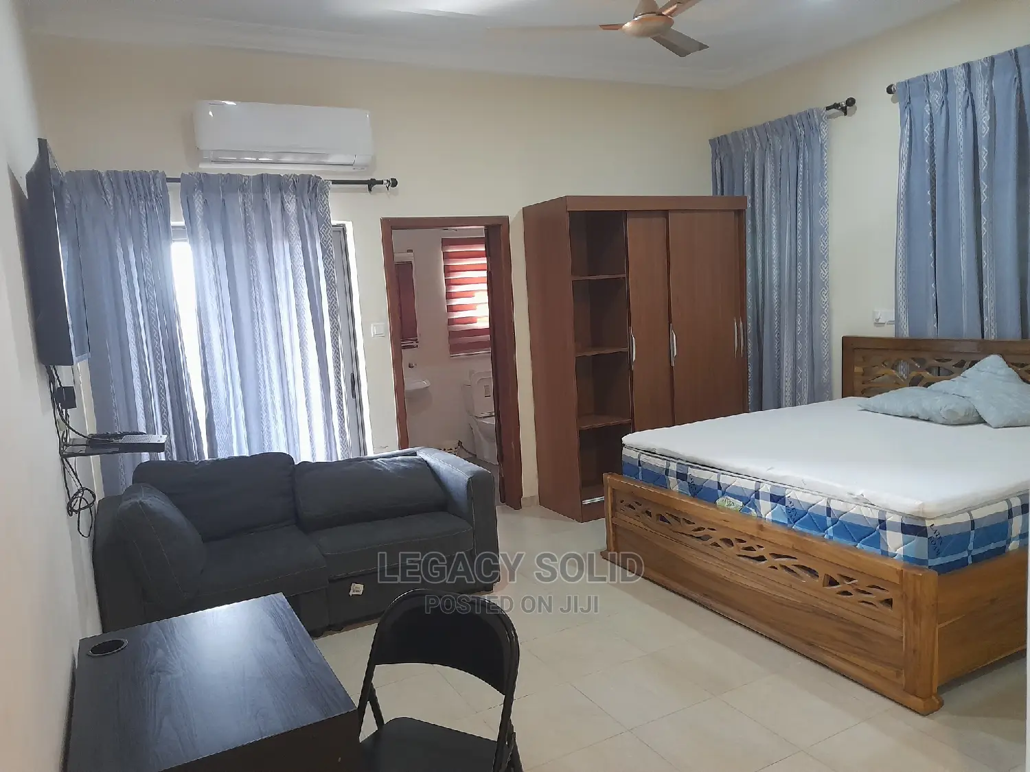 Furnished 1bdrm Apartment in Legacy Solid Real, Tseaddo for rent