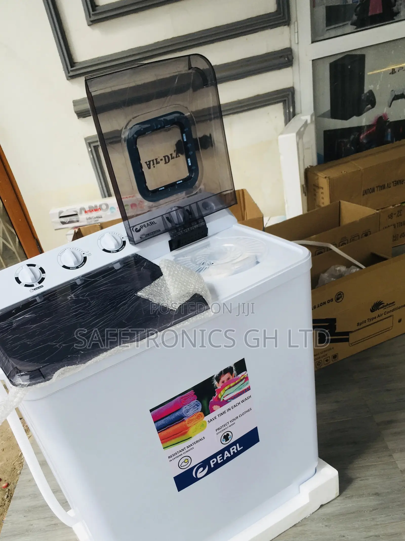 Pearl Semiautomatic Authentic Topload Washingmachine 12kg
