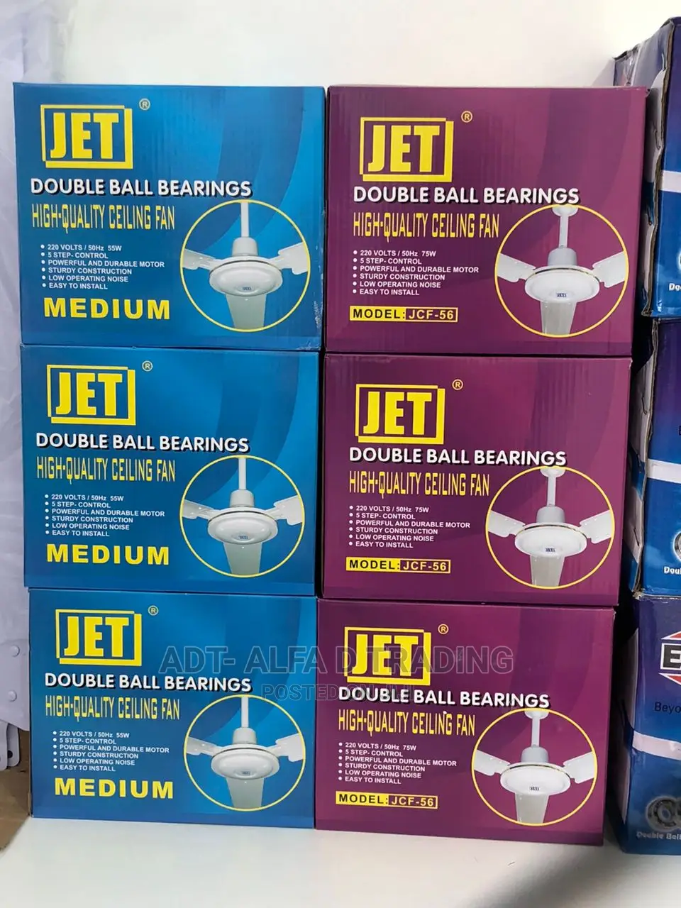 Jet Long Blade Ceiling Fan