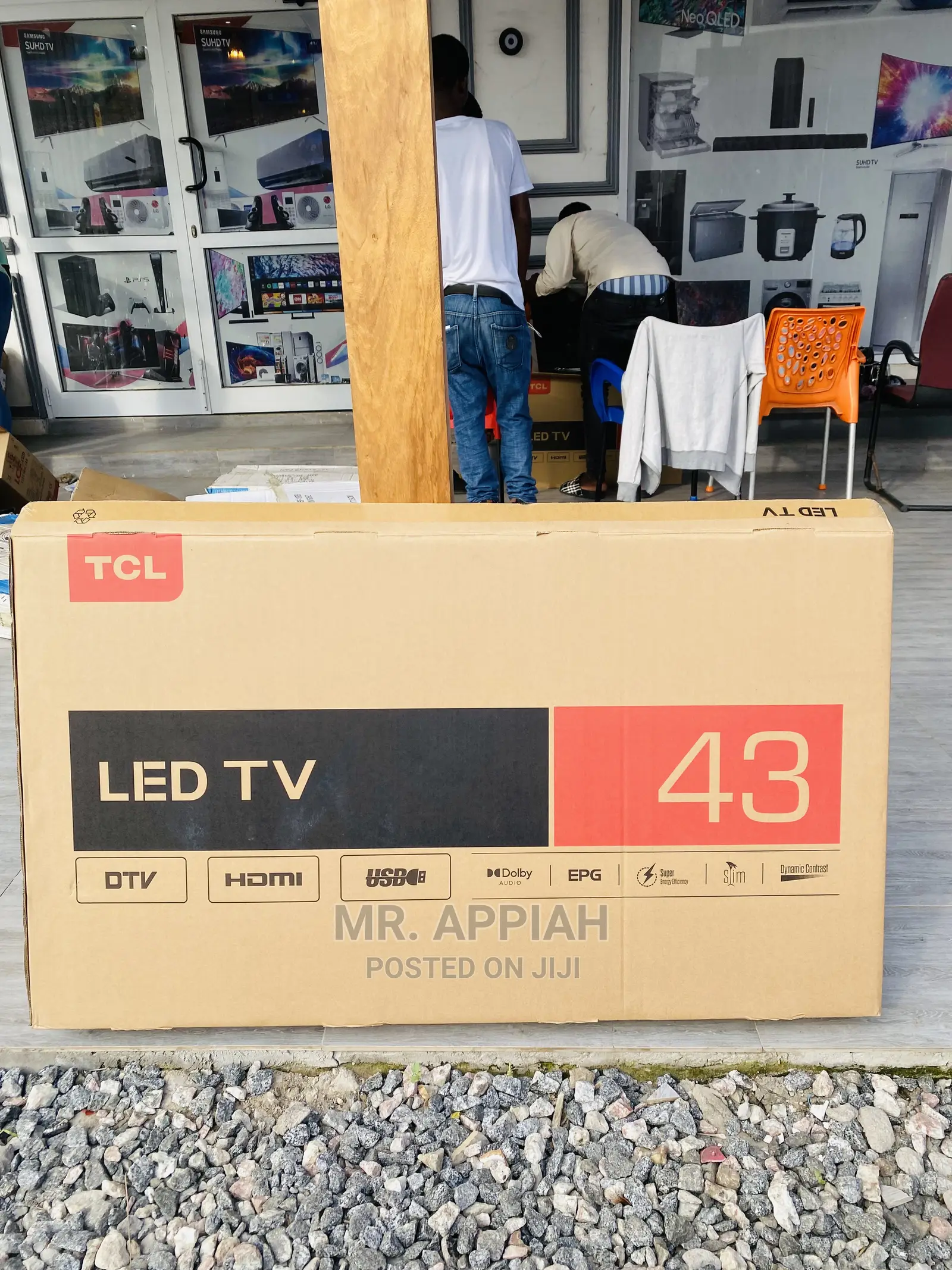 Fresh in Box  43” Full HD Basic Tv(Black), 