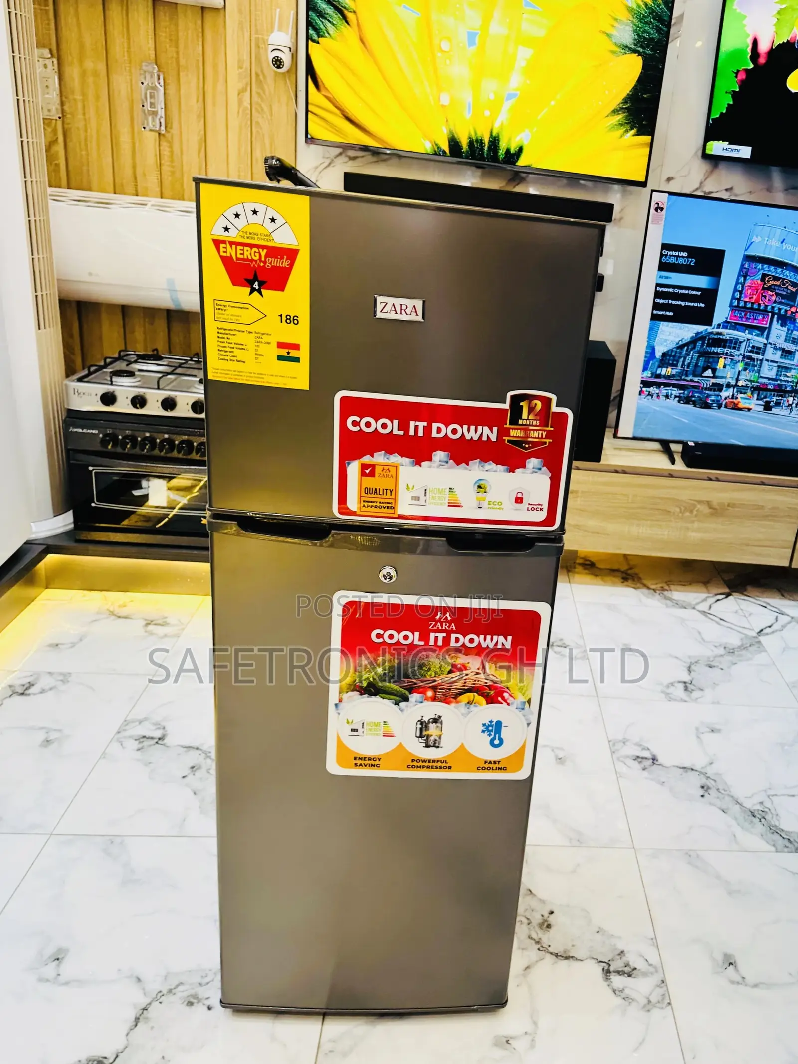 Authentic Zara-14tm Doubledoor Fridge Topfreezer 