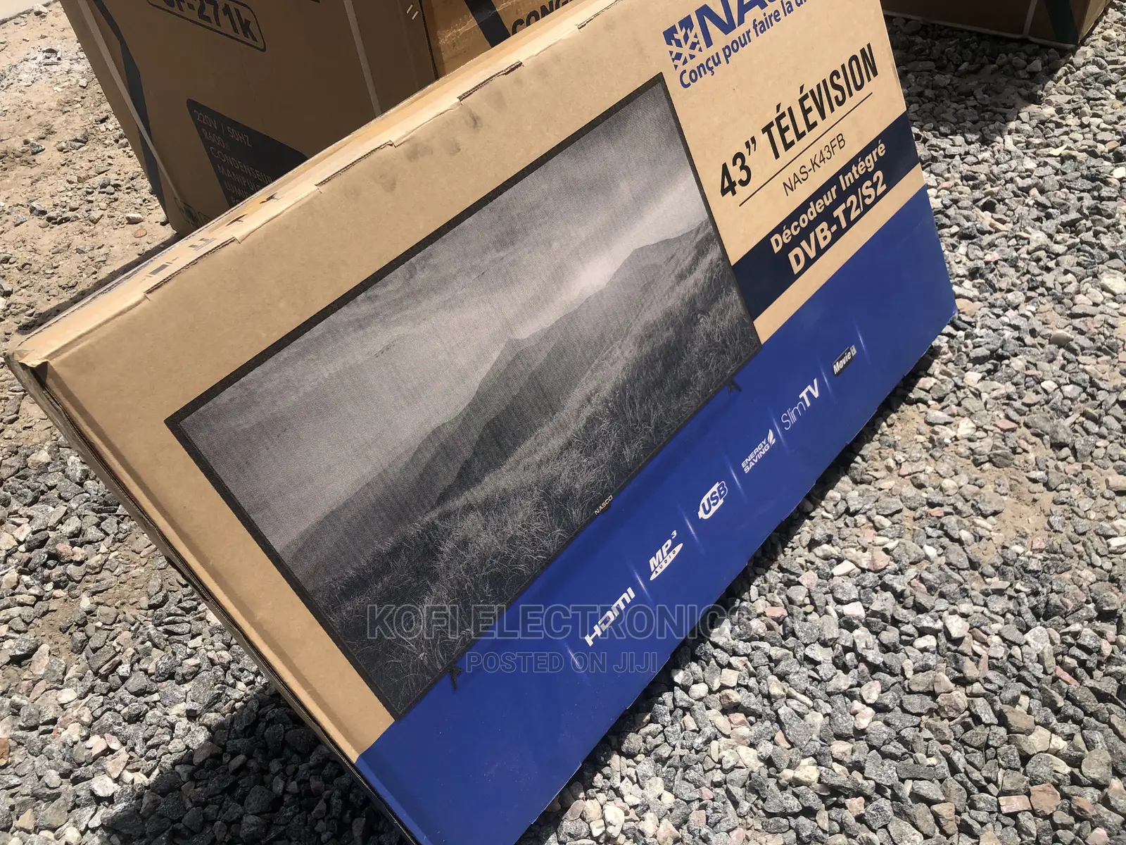 Nasco 43inch Full HD Digital Satellite Plus Wall Mount