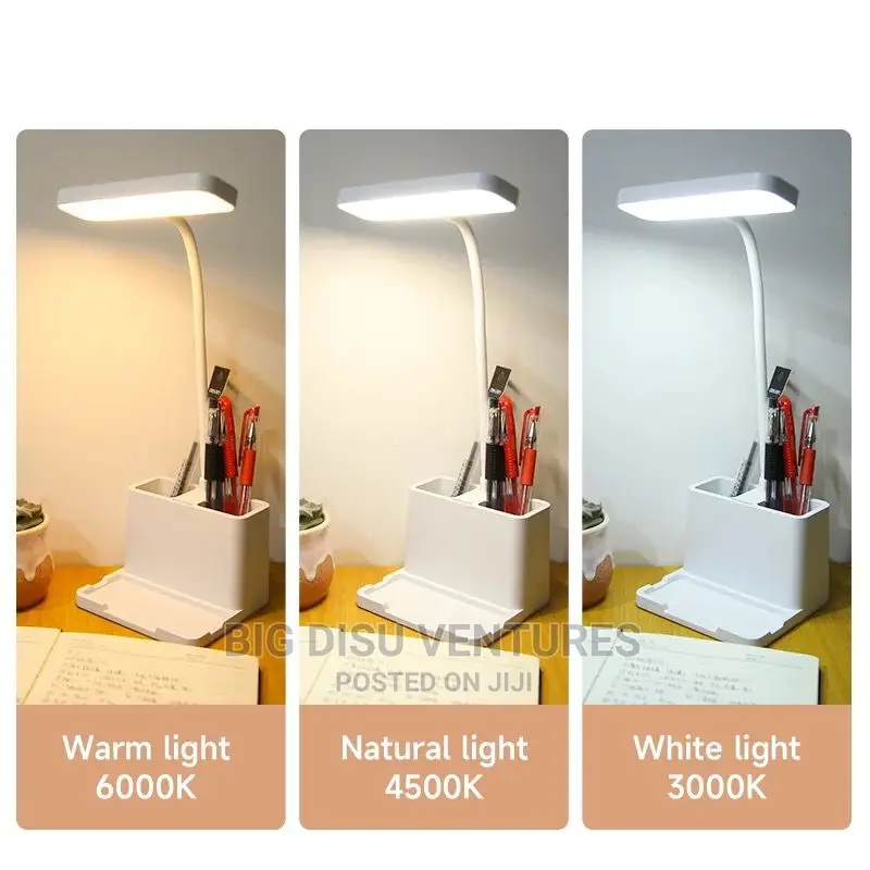 Rechargable Study LED Lamp (3 in 1 Colors)