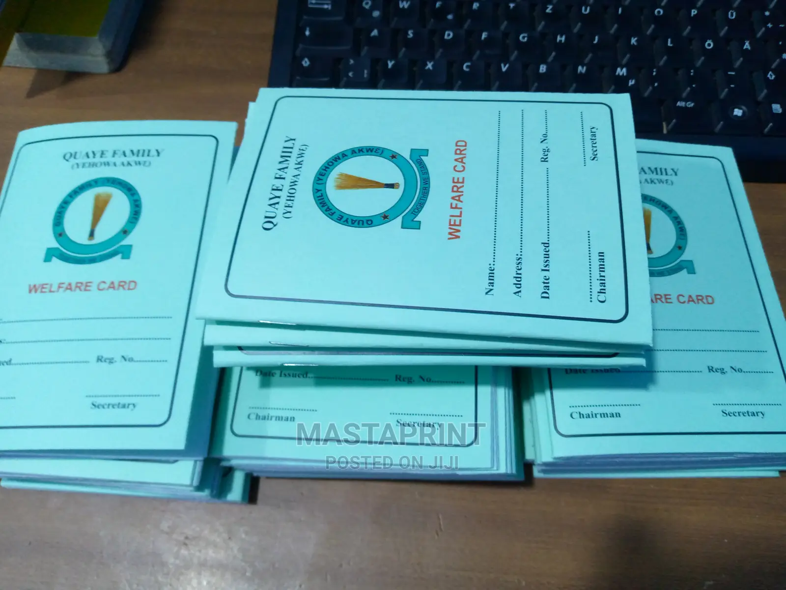 Dues / Membership Card / Susu Passbook