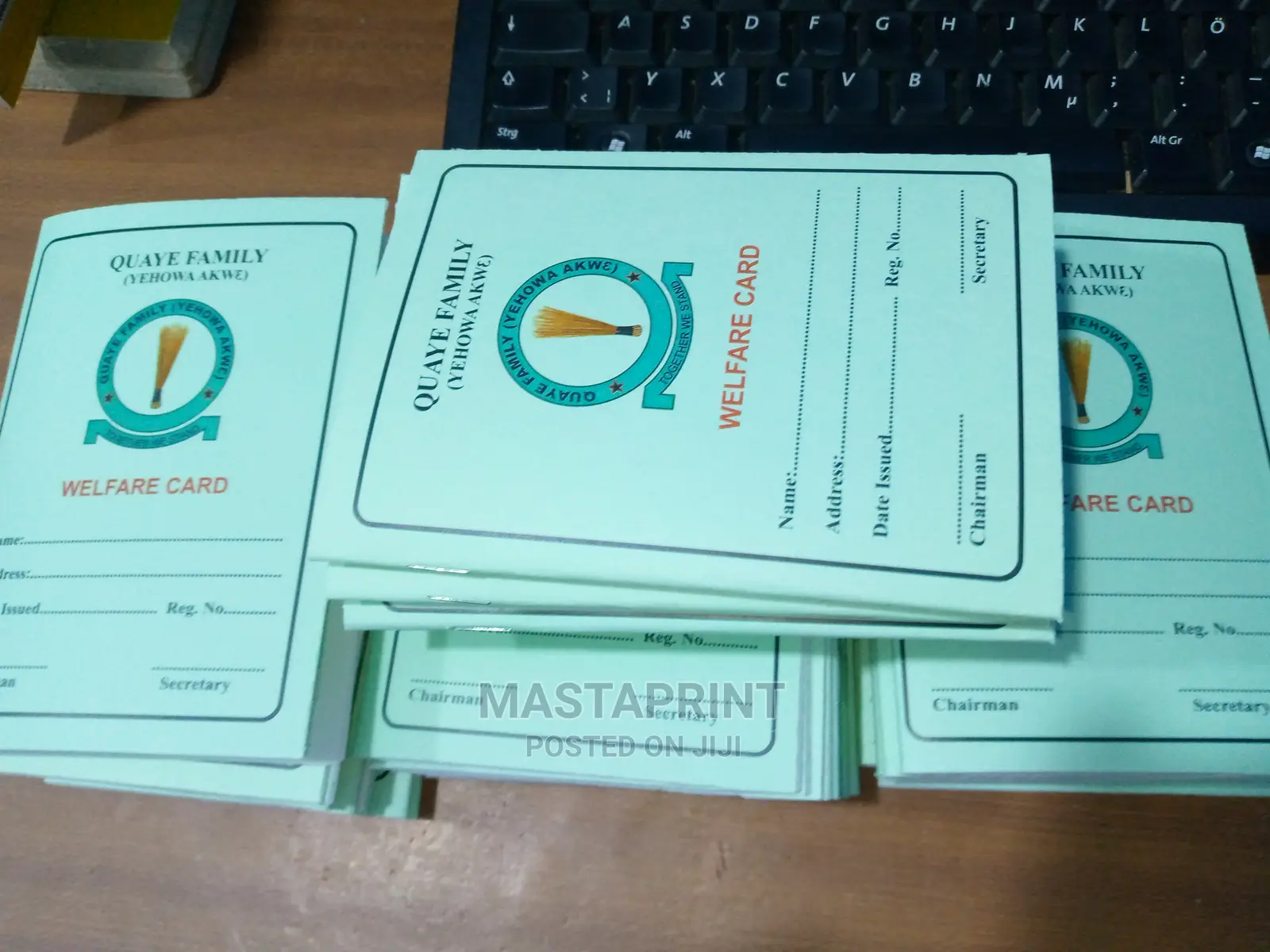 Dues / Membership Card / Susu Passbook