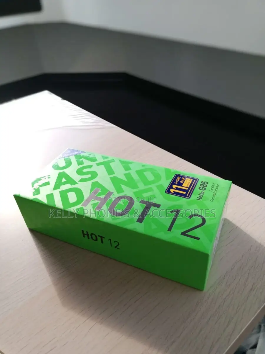 New Infinix Hot 12i 64 GB Black