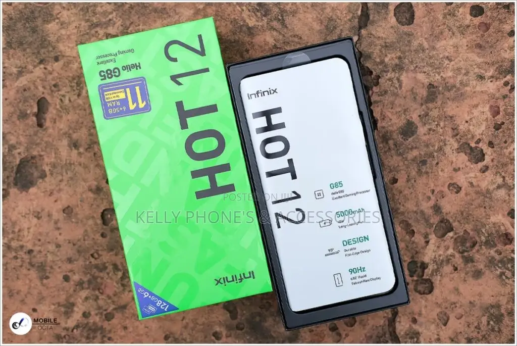 New Infinix Hot 12i 64 GB Black