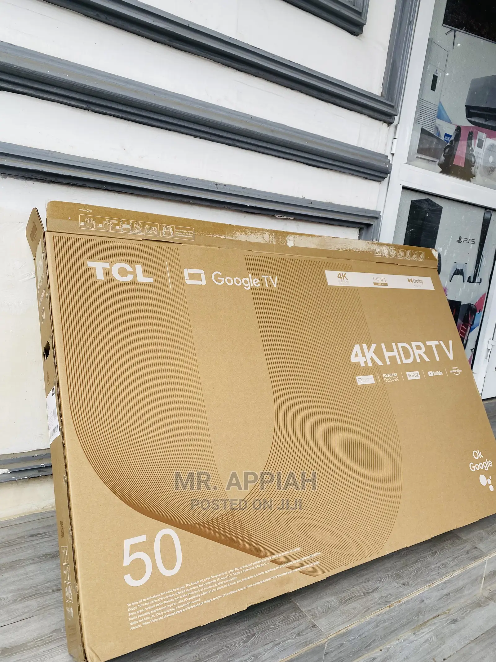 Neatly Designed TCL 50P635 50inch HDR Google Tv 