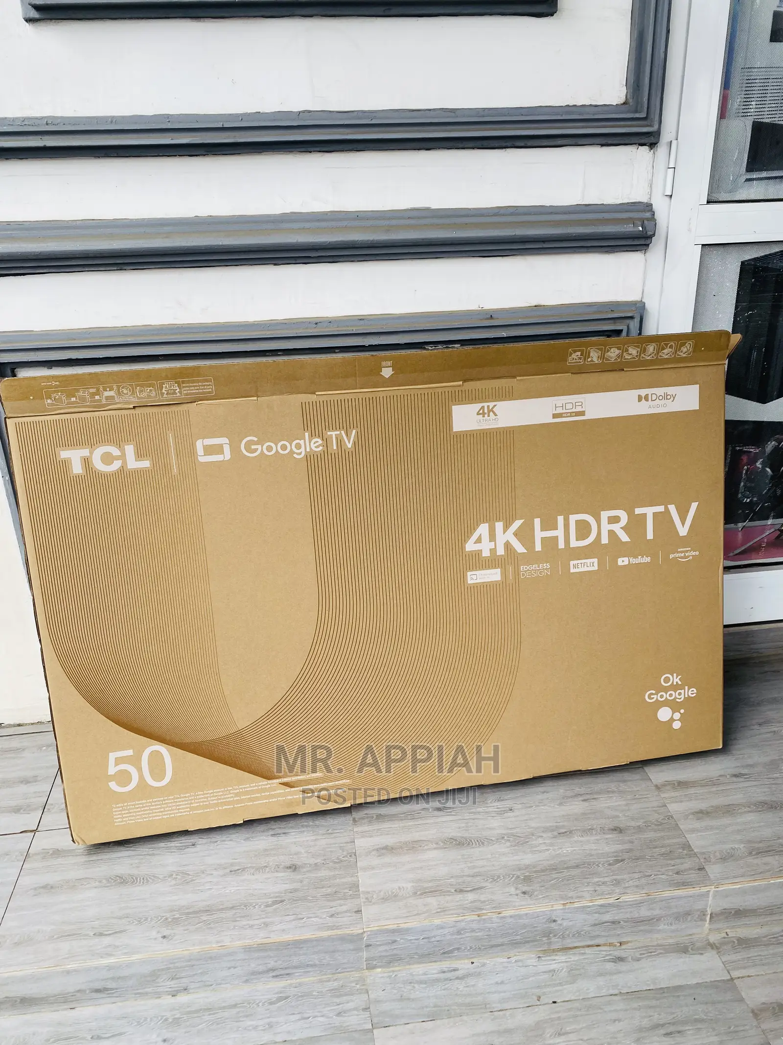 Neatly Designed TCL 50P635 50inch HDR Google Tv 