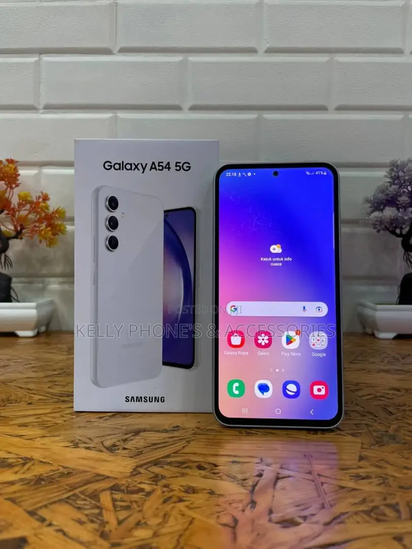 New Samsung Galaxy A54 5G 256 GB White