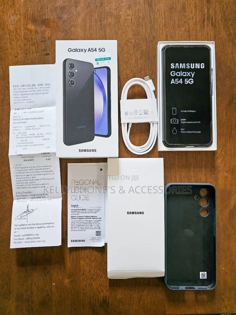 New Samsung Galaxy A54 5G 128 GB Blue