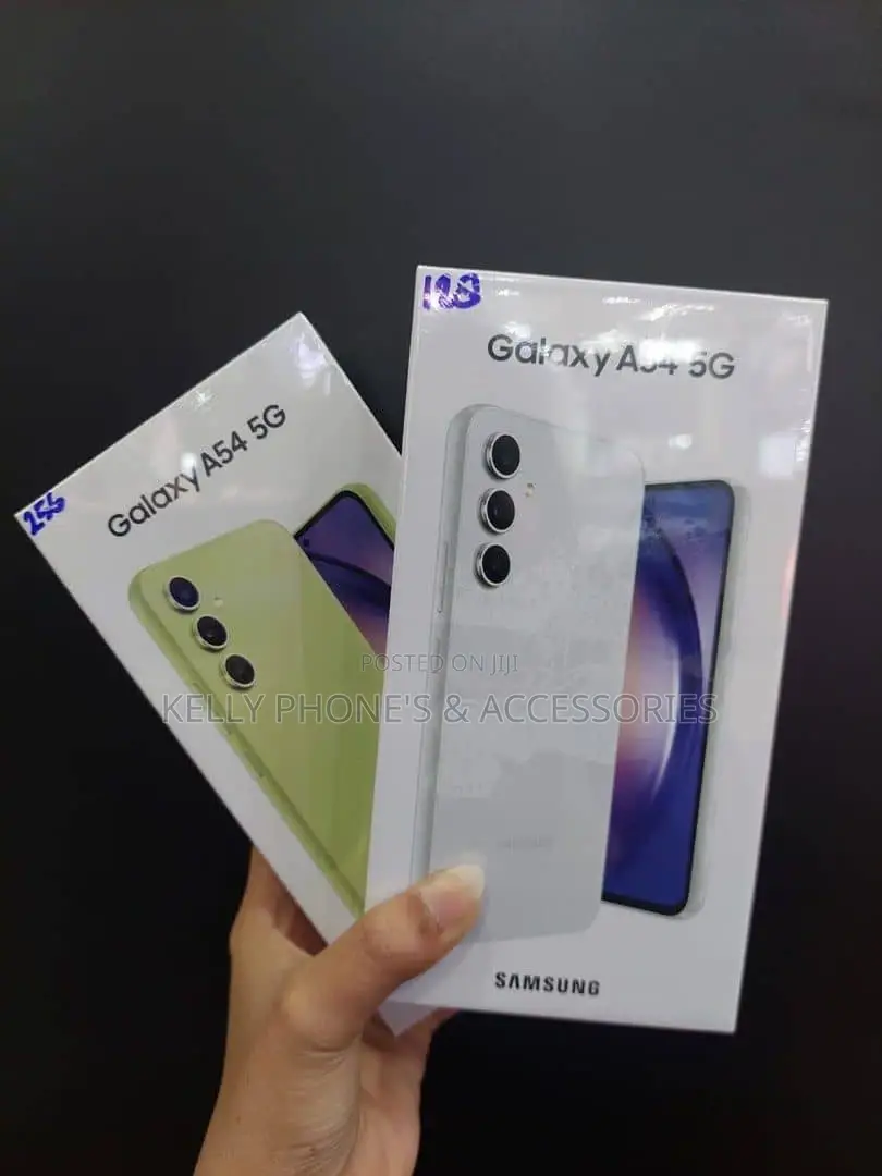 New Samsung Galaxy A54 5G 128 GB Yellow