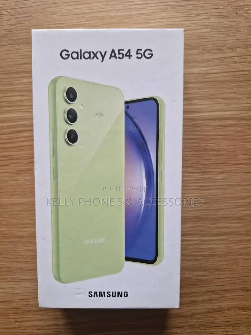 New Samsung Galaxy A54 5G 256 GB Yellow
