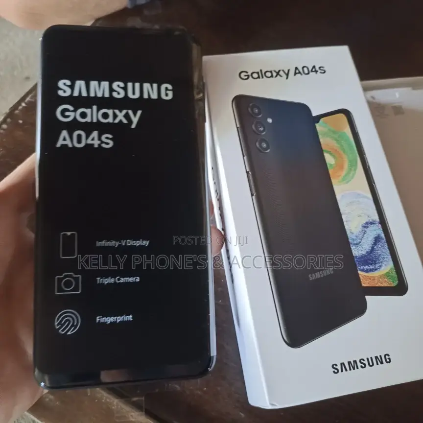 New Samsung Galaxy A04s 128 GB Black