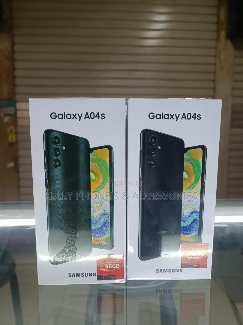 New Samsung Galaxy A04s 64 GB Black