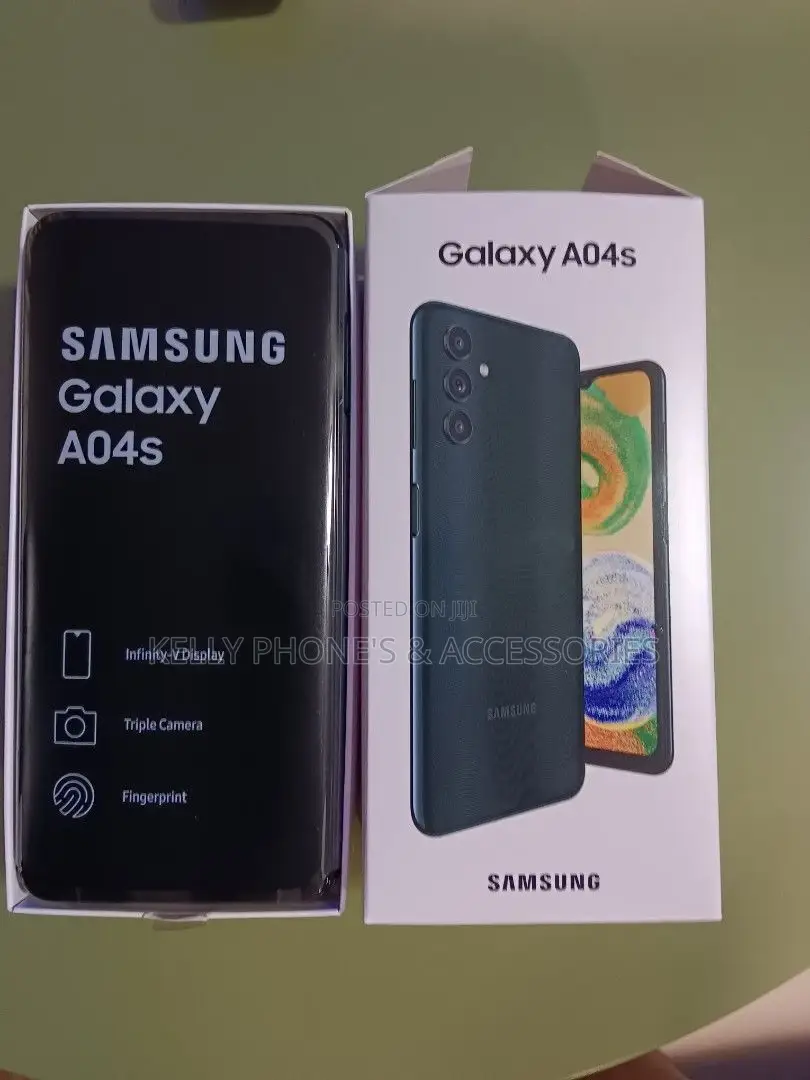 New Samsung Galaxy A04s 64 GB Black