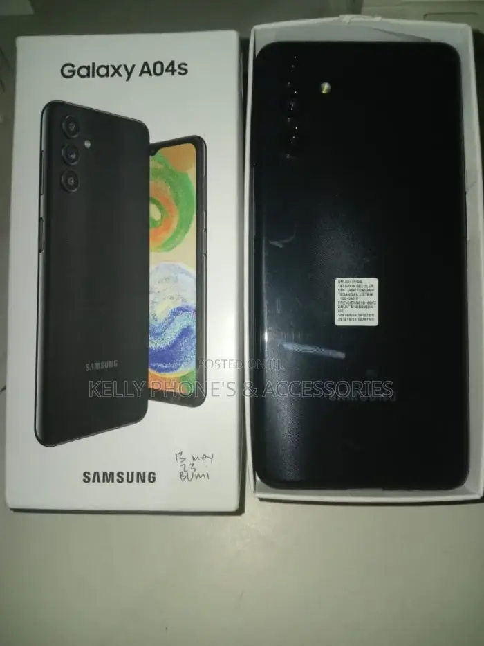 New Samsung Galaxy A04s 64 GB Black