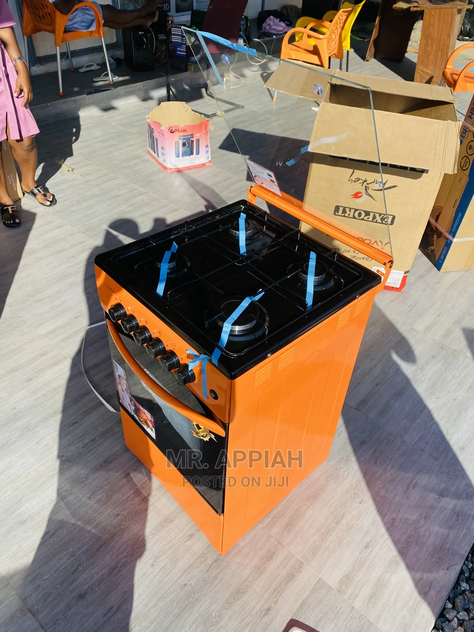 Buy Volcano(Orange)50*50 Oven Grill Gas Burne for Less,