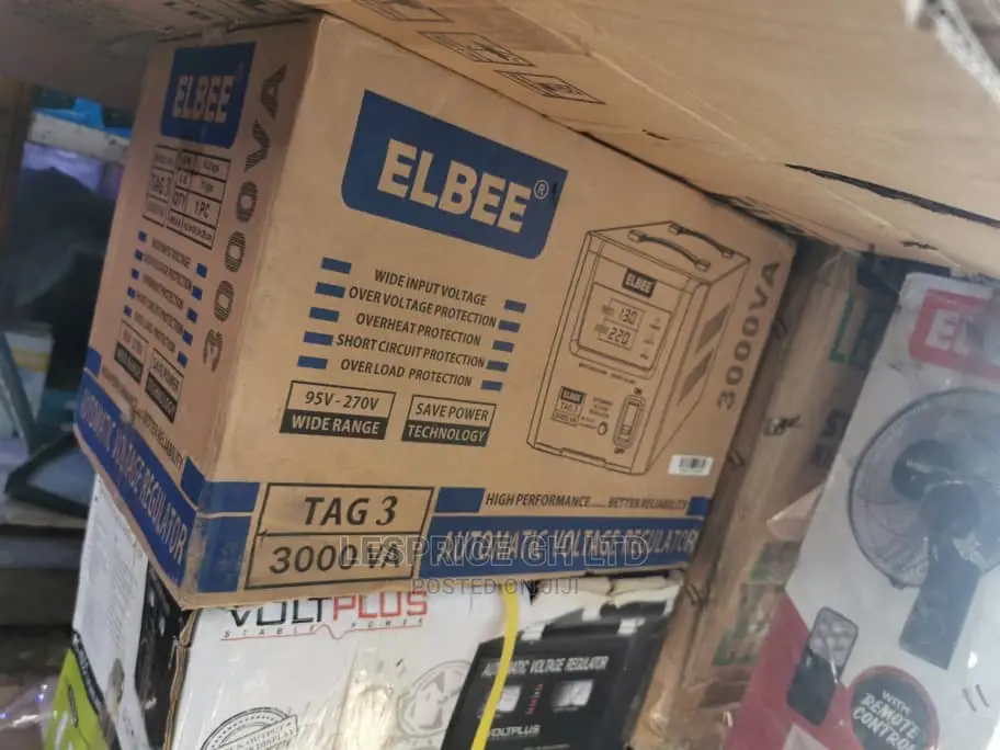 Elbee 3000VA Automatic Stabilizer~Strong
