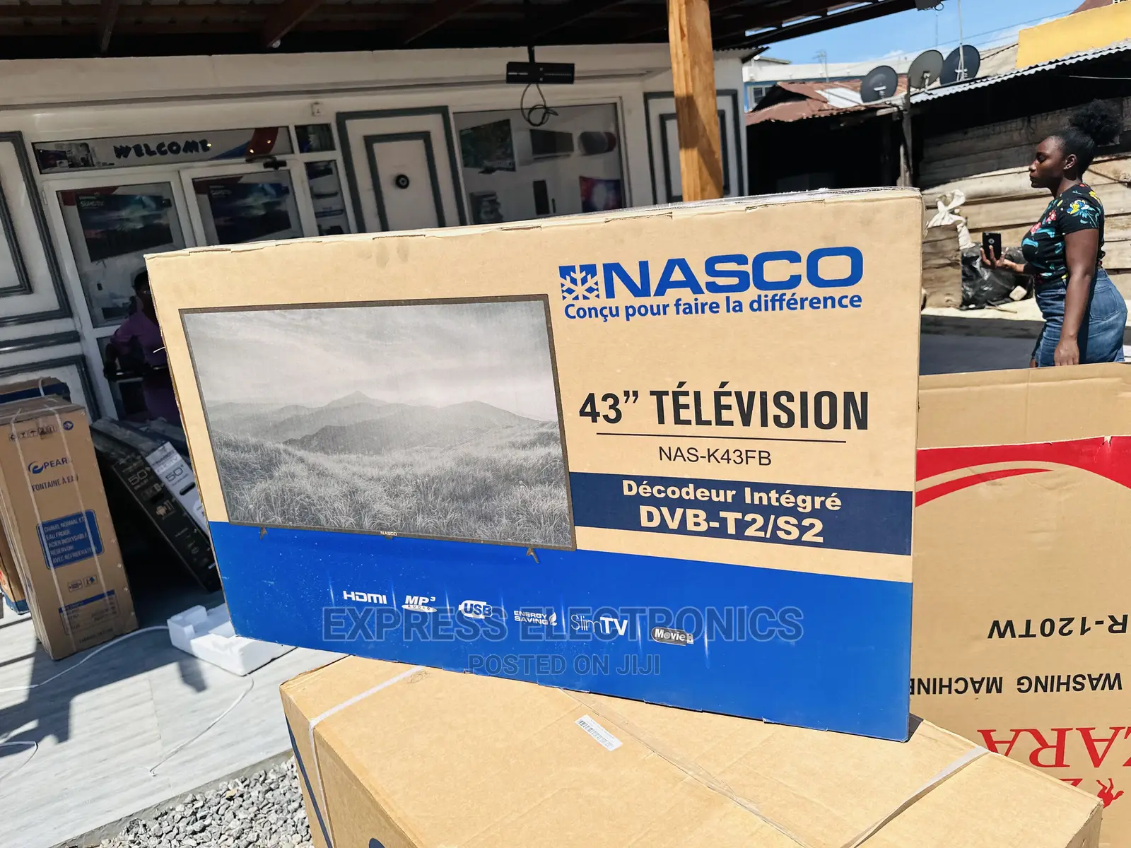 Crisp View Nasco Satellite Digital 43” FHD