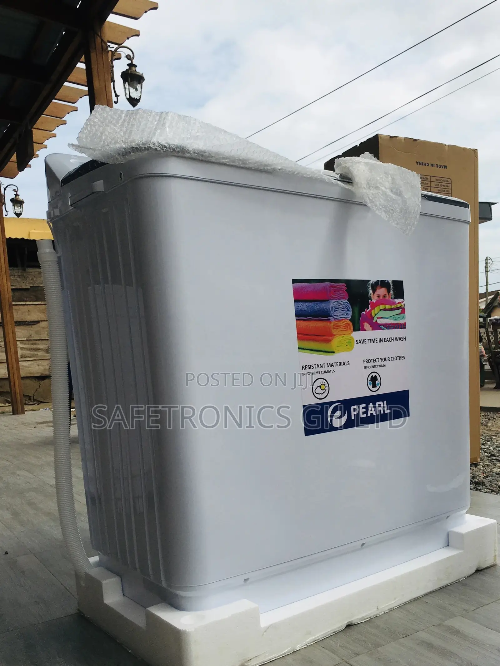 New Washingmachine Pearl 12kg Semiautomatic Pearl