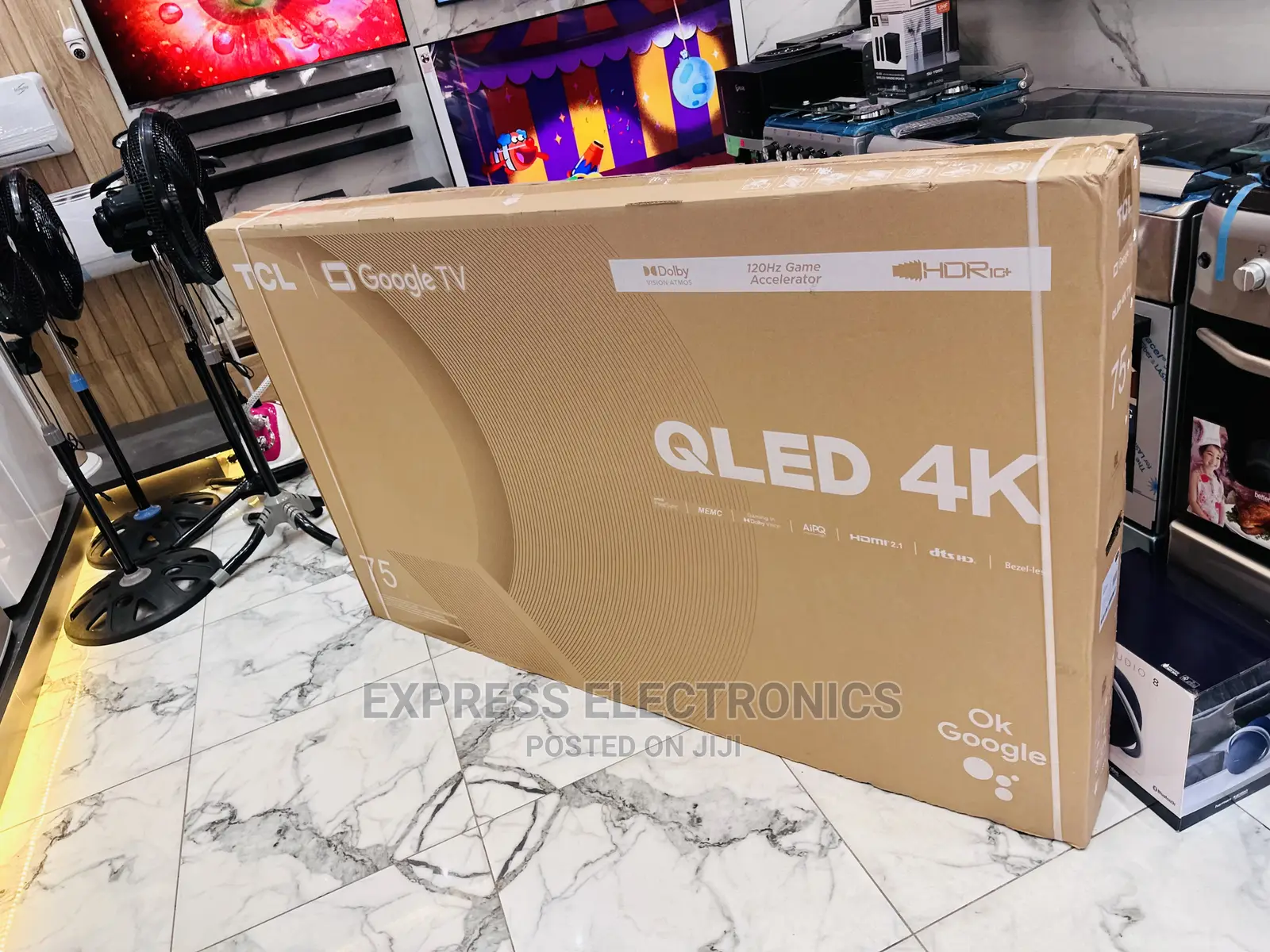 Neatly Sealed 75C645 TCL UHD Smart QLED