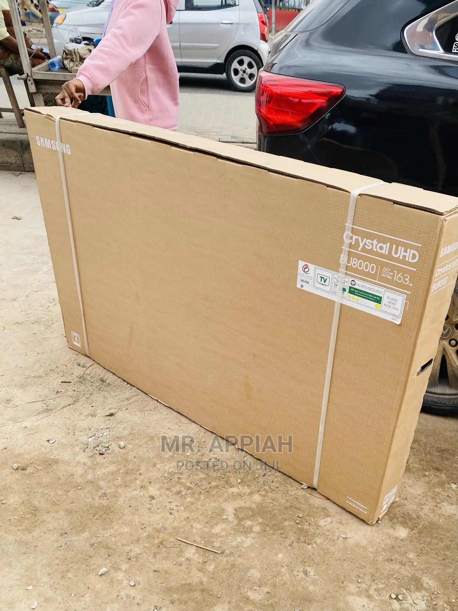 Effective Reliable Samsung 65” Crystal UHD Tv Ue65bu8000.