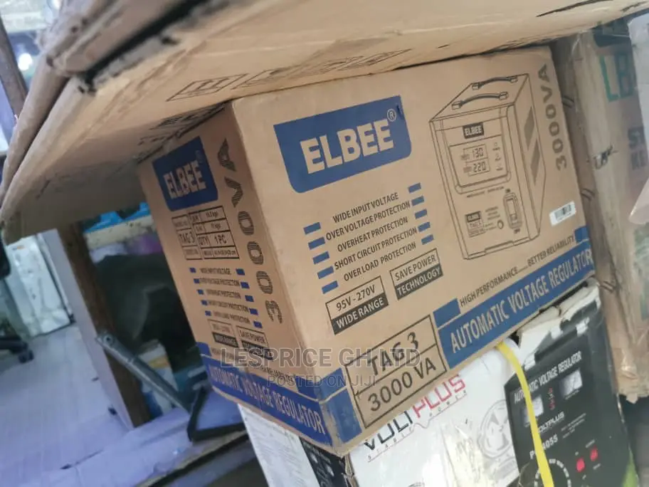 Elbee 3000VA Voltage Stabilizer Well Designed 