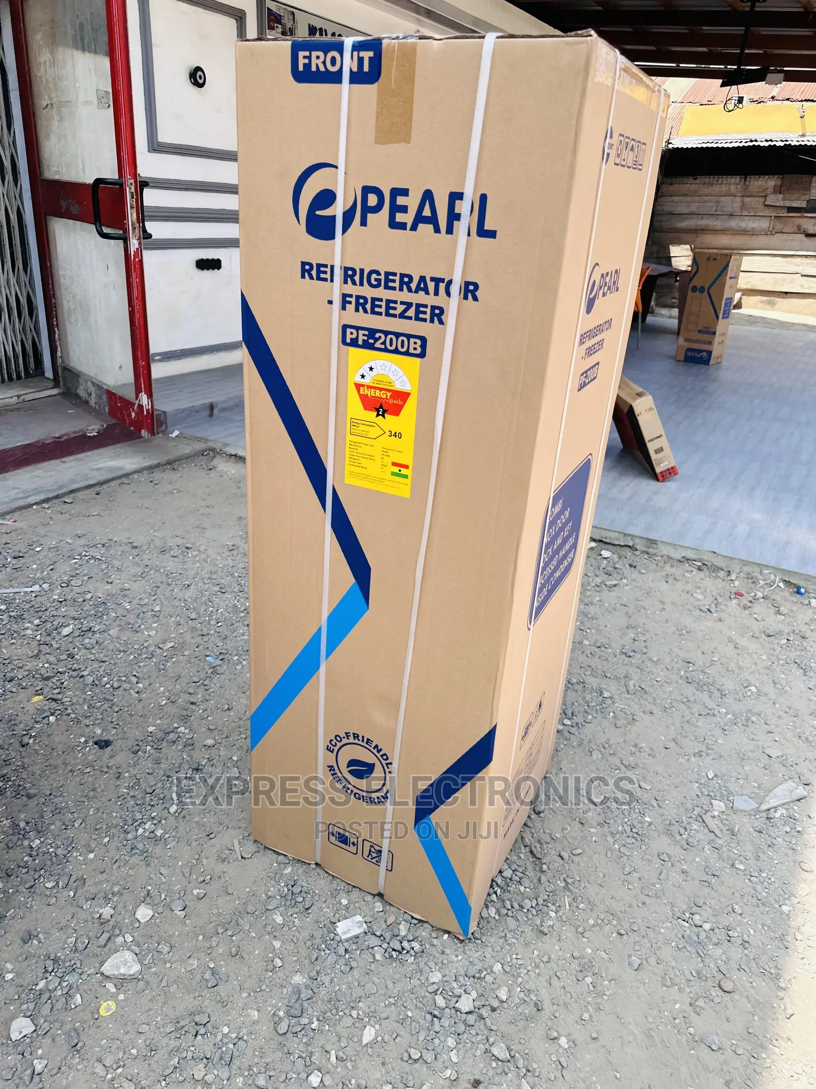 Manual Defrost Sleek Grey Pear Pf-200b Fridge