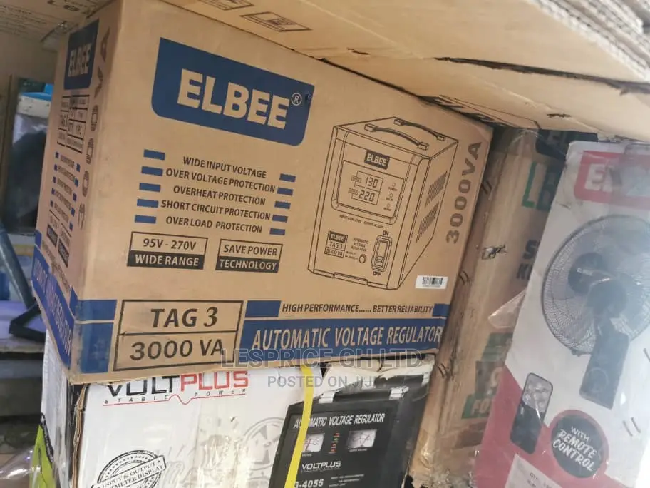 Instant Power With Elbee Auto Voltage Stabilizer