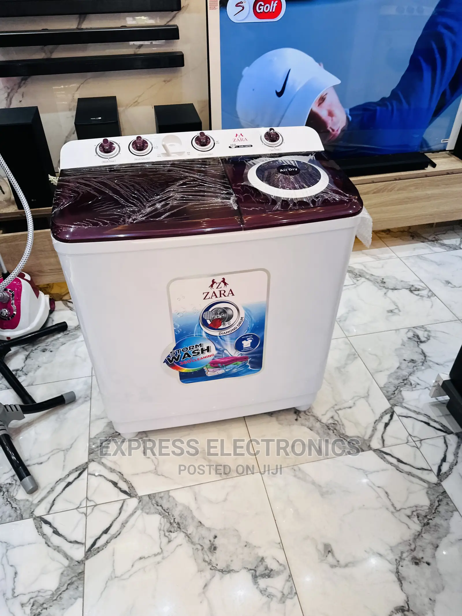 Energy Efficiency Zara Twintub Washing Machine 12kg