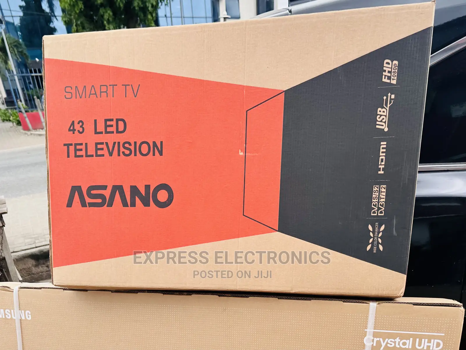 Asano 43”FHD Satellite Decoder Smart Android