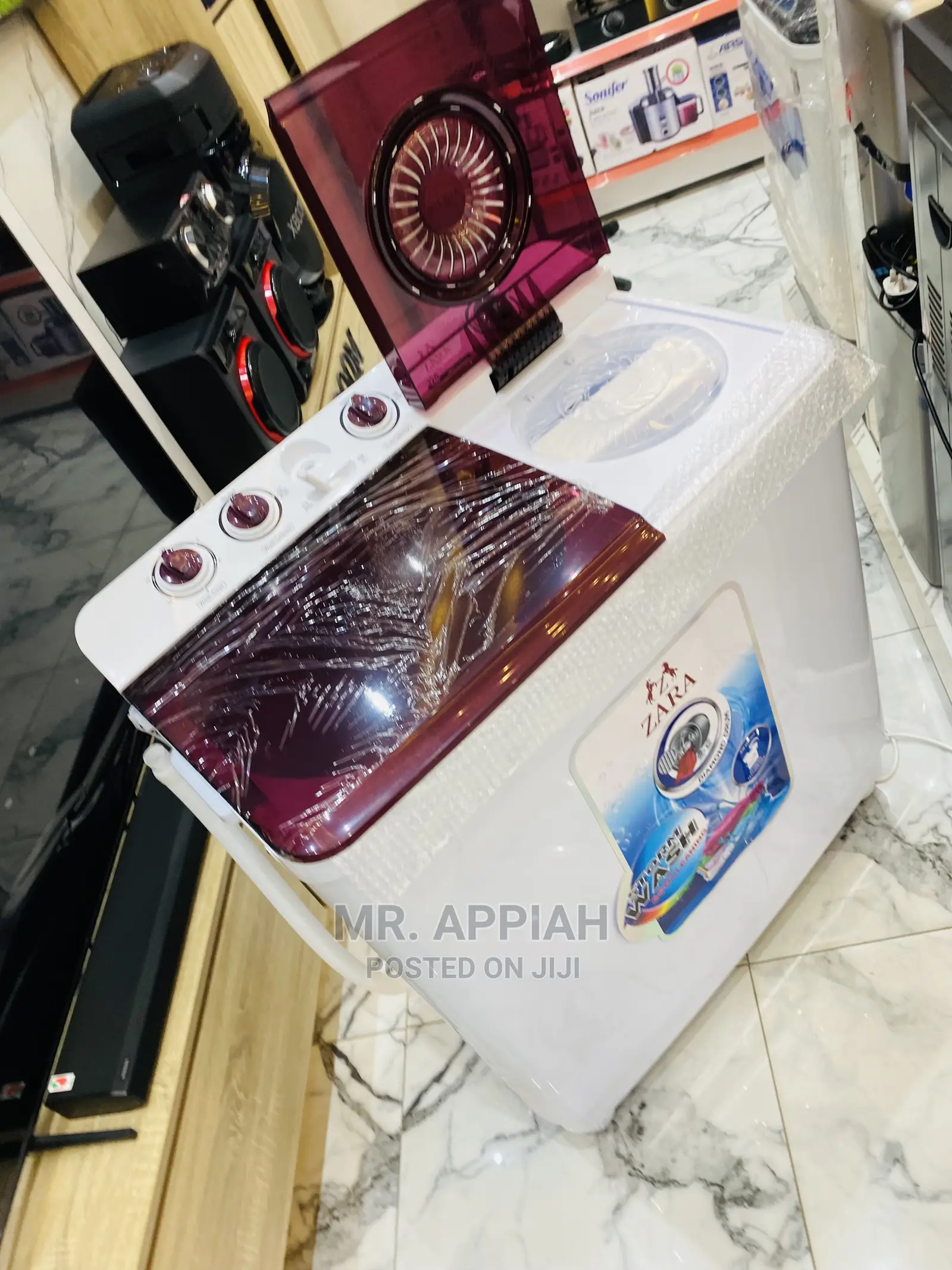 Fast,Reliable Affordable Zara Washingmachine 12kg(Spin Dry)