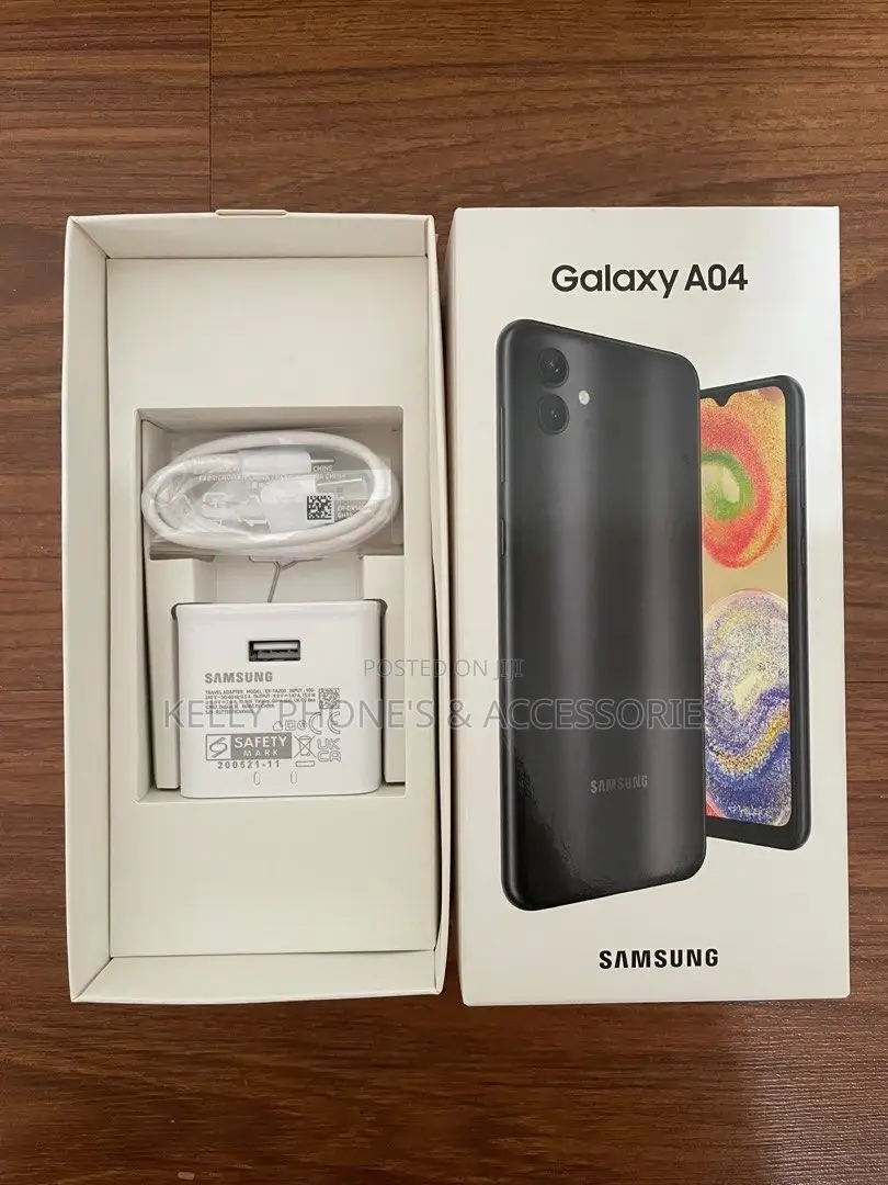 New Samsung Galaxy A04 32 GB Black