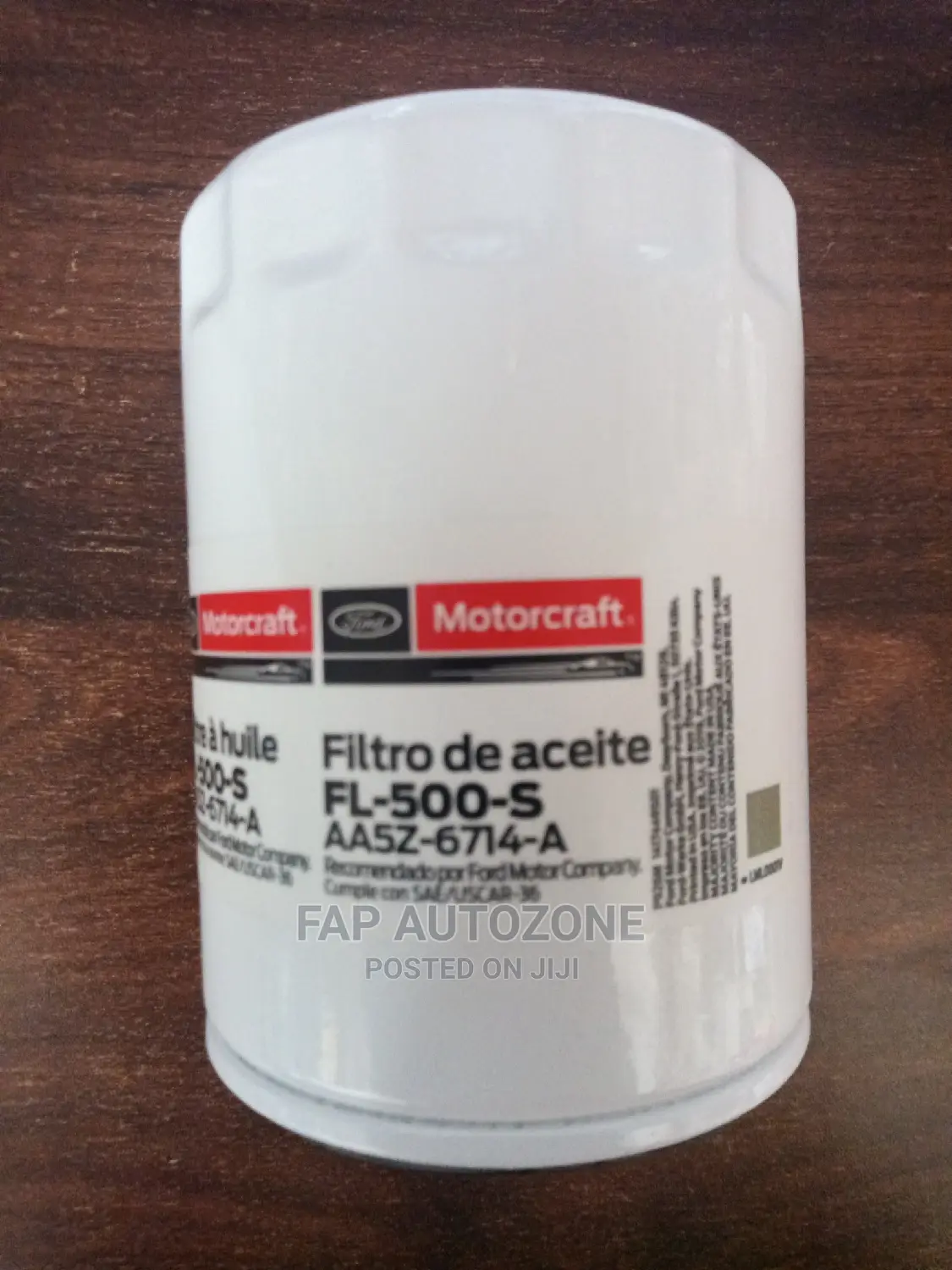 0037. Original Motorcraft Oil Filter From Usa. Fl500s