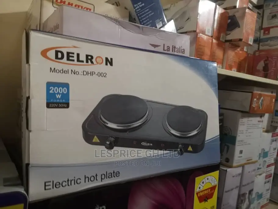Non-Stick Electric Double Plate Cooker