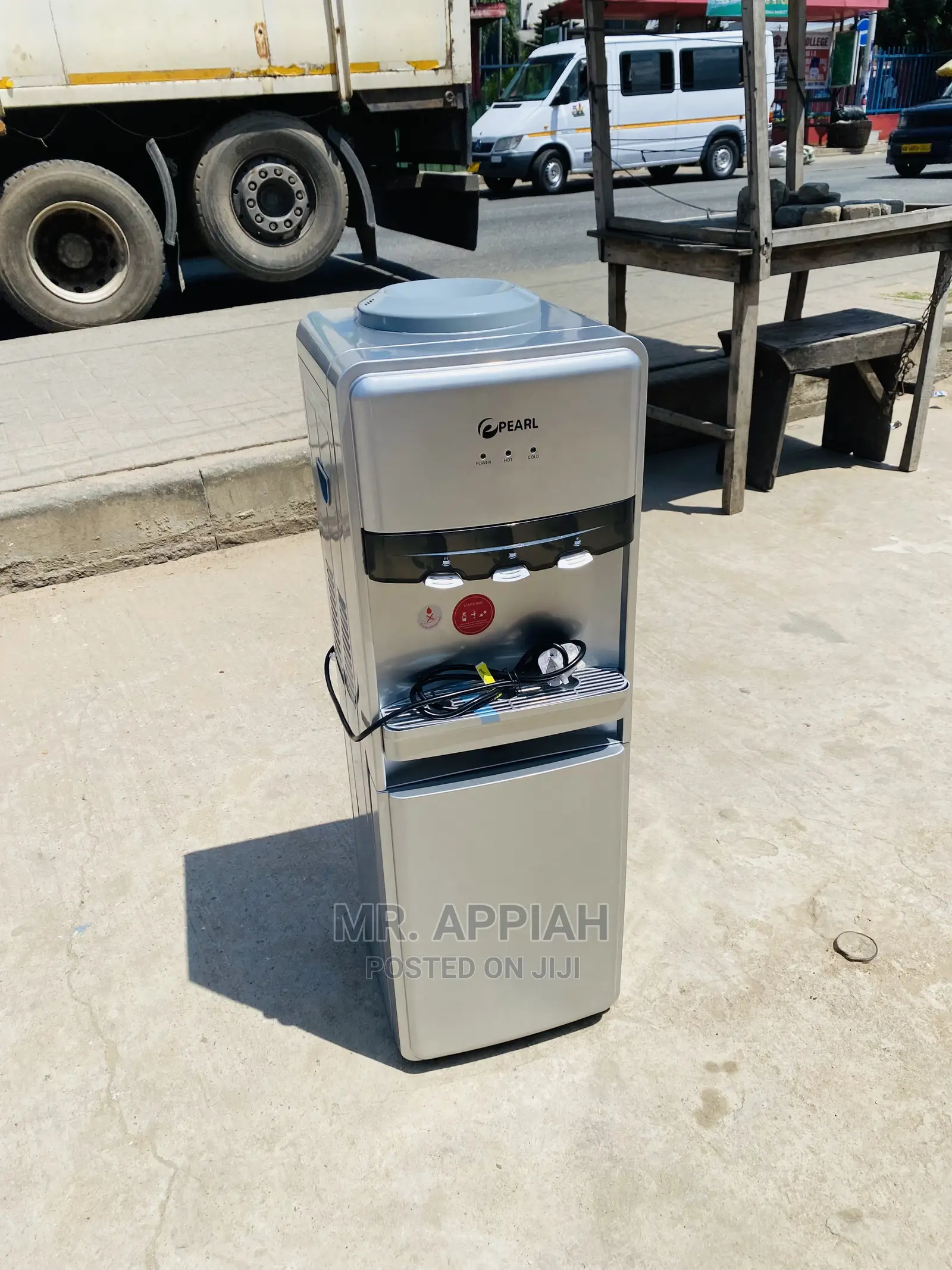 Authentic Pearl(Gray)Hot/Cold Water Dispenser PWD 2017.
