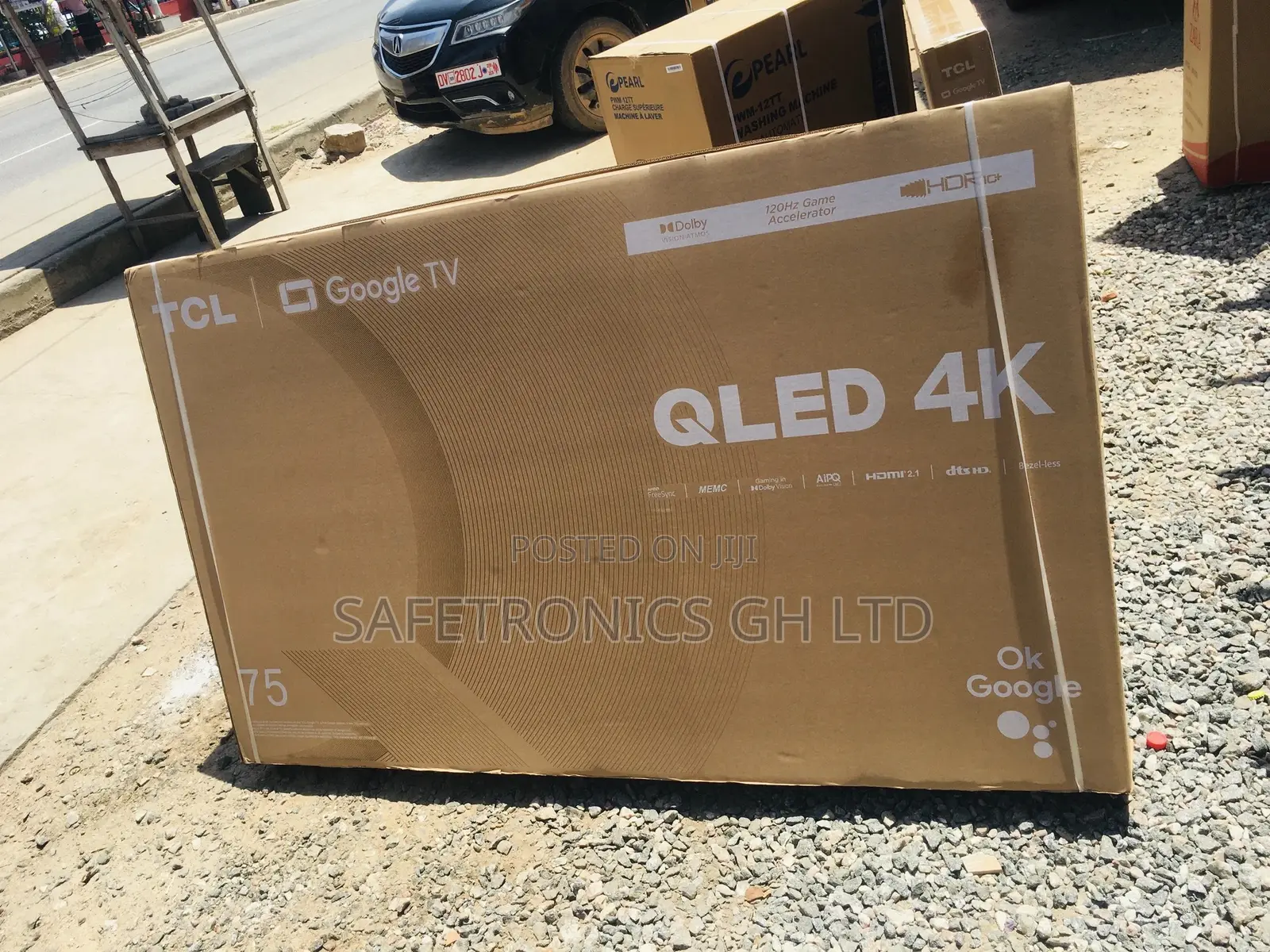 Essential New Glossy 75 Inches P635 QLED TCL Tv