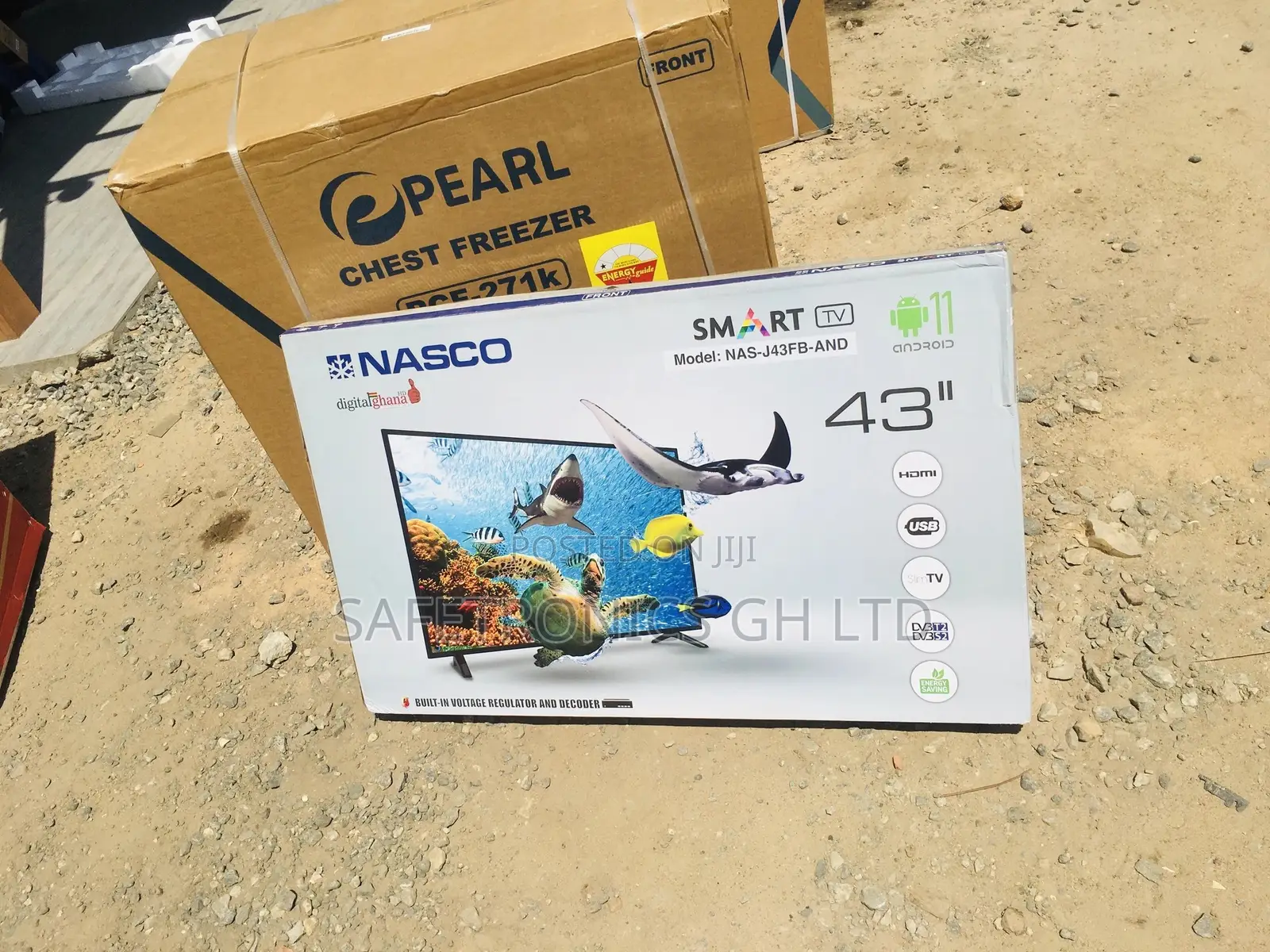 Smart New Nasco 43 Inches Glossy LED 