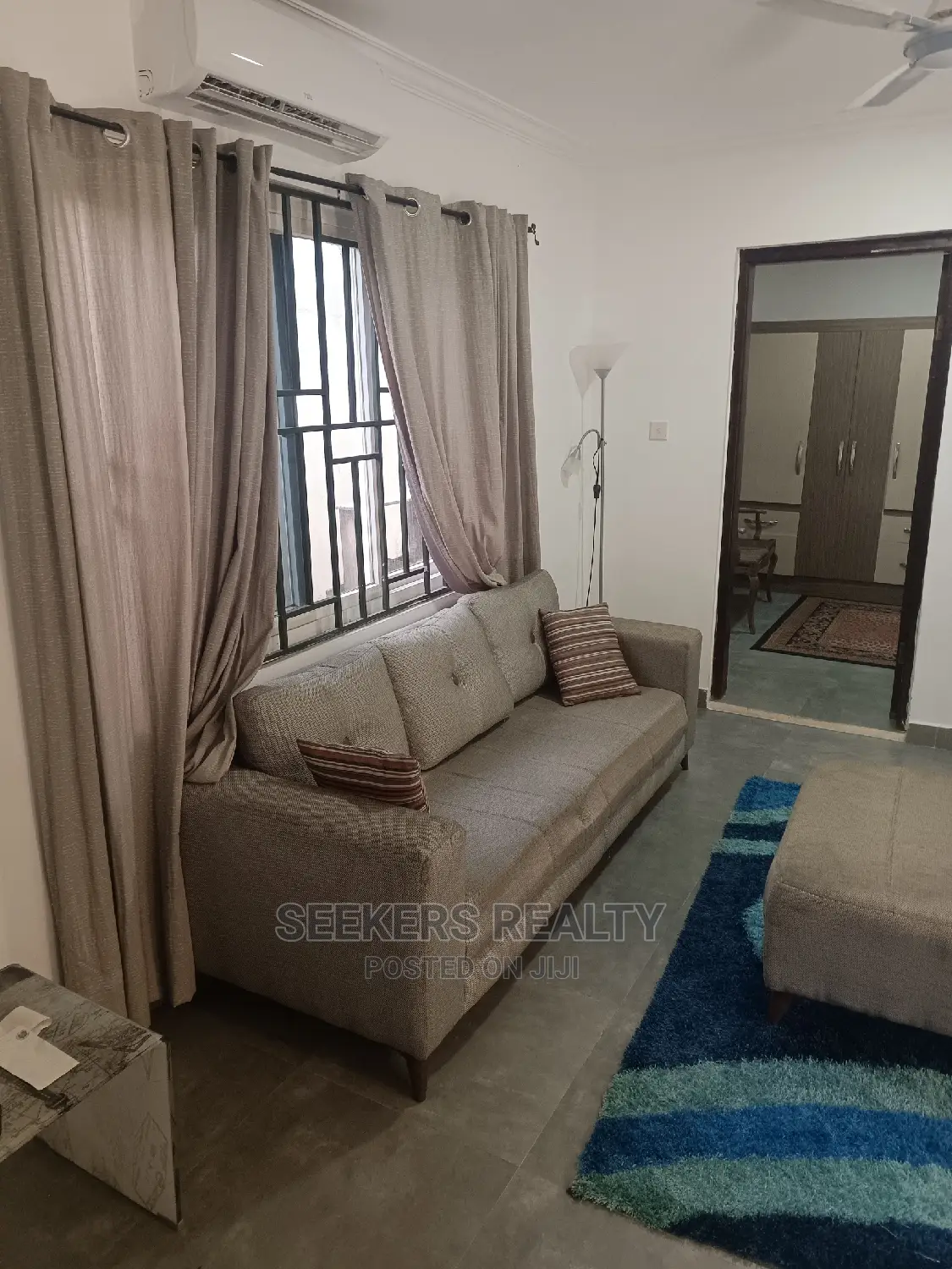 Furnished 1bdrm Apartment in Seekers Realty, Cantonments for rent