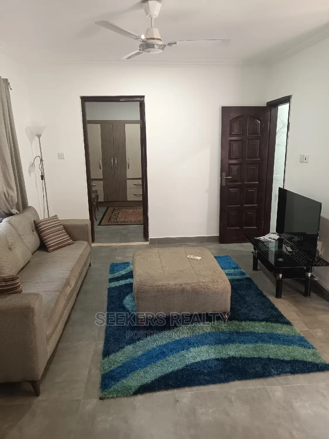 Furnished 1bdrm Apartment in Seekers Realty, Cantonments for rent