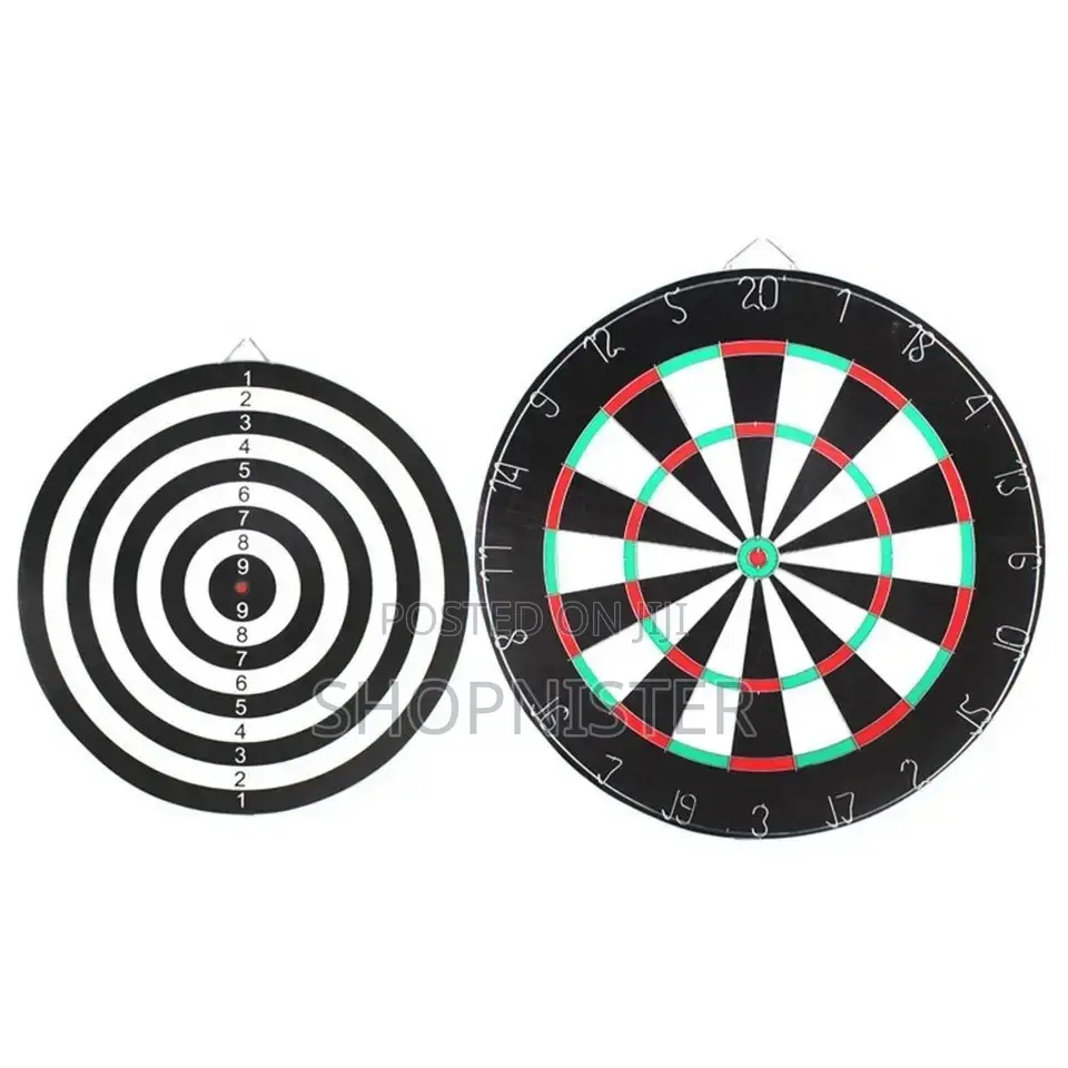 Game Dartboard 17" Solid Back and Front