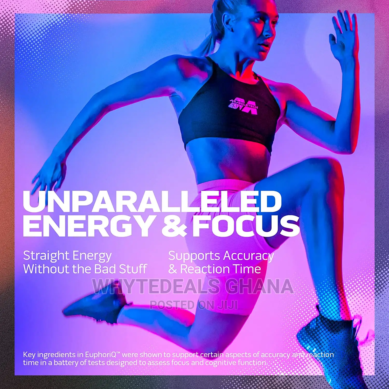 Euphoriq Smart Pre-Workout for Men Women EXTREME ENERGY